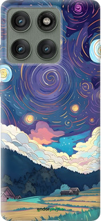 Силиконовый чехол Креативный арт для Motorola Edge 60 Pro 5G - 6322u-4020 изображение 