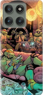 Силіконовий чехол Черепашки ніндзя для Motorola Edge 60 Pro 5G - 6346u-4020 изображение 
