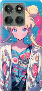 Силиконовый чехол Сейлор Мун 2 для Motorola Edge 60 Pro 5G - 6351u-4020 изображение 