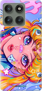 Силиконовый чехол Сейлор Мун 4 для Motorola Edge 60 Pro 5G - 6353u-4020 изображение 