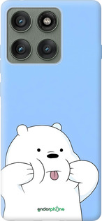 Силіконовий чехол Милий ведмедик для Motorola Edge 60 Pro 5G - 6357u-4020 изображение 