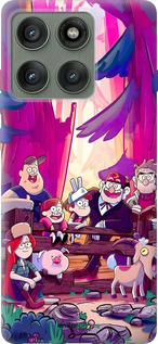 Силиконовый чехол Гравити Фолз для Motorola Edge 60 Pro 5G - 6365u-4020 изображение 