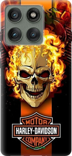 Силиконовый чехол Харлей девидсон для Motorola Edge 60 Pro 5G - 6370u-4020 изображение 