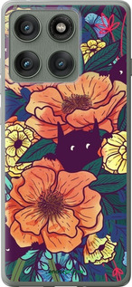 Силиконовый чехол С изображением полевых цветов для Motorola Edge 60 Pro 5G - 6419u-4020 изображение 