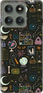 Силиконовый чехол Колдовской принт для Motorola Edge 60 Pro 5G - 6425u-4020 изображение 
