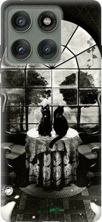 Силиконовый чехол Череп и коты для Motorola Edge 60 Pro 5G - 6432u-4020 изображение 