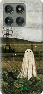 Силіконовий чехол Ілюстрація привид у капусті для Motorola Edge 60 Pro 5G - 6440u-4020 изображение 