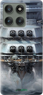 Силіконовий чехол Лінкор, world of tanks, wargaming, військовий корабель для Motorola Edge 60 Pro 5G - 6453u-4020 изображение 