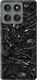 Силиконовый чехол Воронья ярость для Motorola Edge 60 Pro 5G - 6474u-4020 изображение 