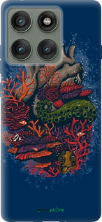 Силиконовый чехол Сердце моря для Motorola Edge 60 Pro 5G - 6506u-4020 изображение 