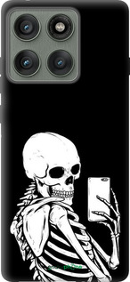 Силиконовый чехол Скелет делает Selfie для Motorola Edge 60 Pro 5G - 6535u-4020 изображение 