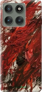 Силиконовый чехол Абстрактная композиция в красных тонах для Motorola Edge 60 Pro 5G - 6541u-4020 изображение 