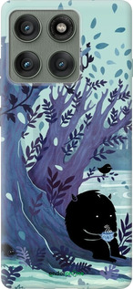 Силиконовый чехол Арт принт Тихое место чая для Motorola Edge 60 Pro 5G - 6544u-4020 изображение 