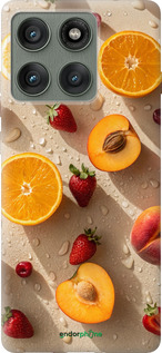 Силиконовый чехол Фрукты 3 для Motorola Edge 60 Pro 5G - 6703u-4020 изображение 