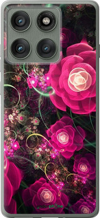 Силиконовый чехол Абстрактные цветы 3 для Motorola Edge 60 Pro 5G - 850u-4020 изображение 