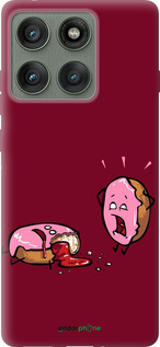 Силиконовый чехол Печенье для Motorola Edge 60 Pro 5G - 911u-4020 изображение 