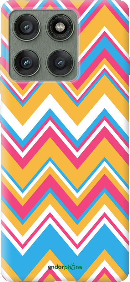 Силиконовый чехол Шеврон v2 для Motorola Edge 60 Pro 5G - 1057u-4020 изображение 