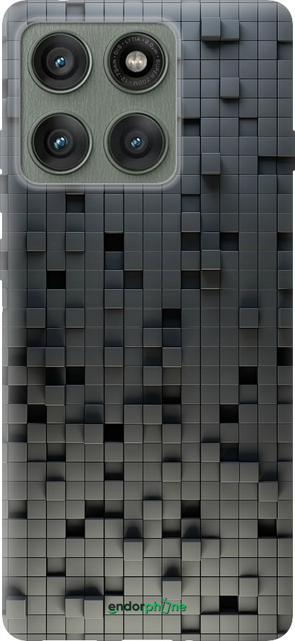 Силіконовий чехол Кубики для Motorola Edge 60 Pro 5G - 1061u-4020 изображение 