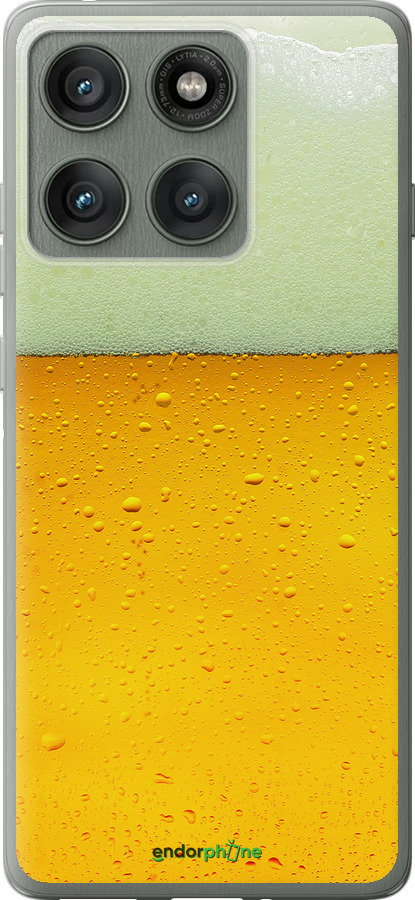 Силиконовый чехол Пиво для Motorola Edge 60 Pro 5G - 1145u-4020 изображение 