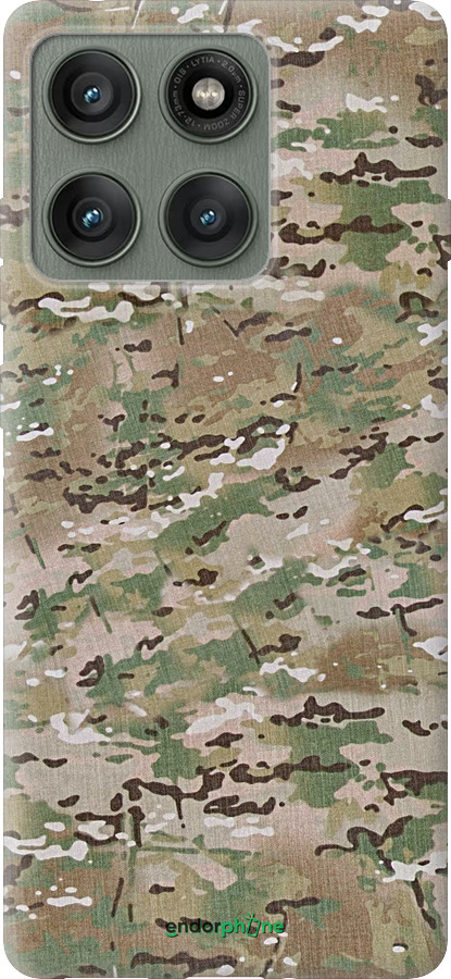 Силиконовый чехол Камуфляж v5 для Motorola Edge 60 Pro 5G - 1201u-4020 изображение 