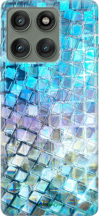 Силиконовый чехол Переливающаяся чешуя для Motorola Edge 60 Pro 5G - 227u-4020 изображение 