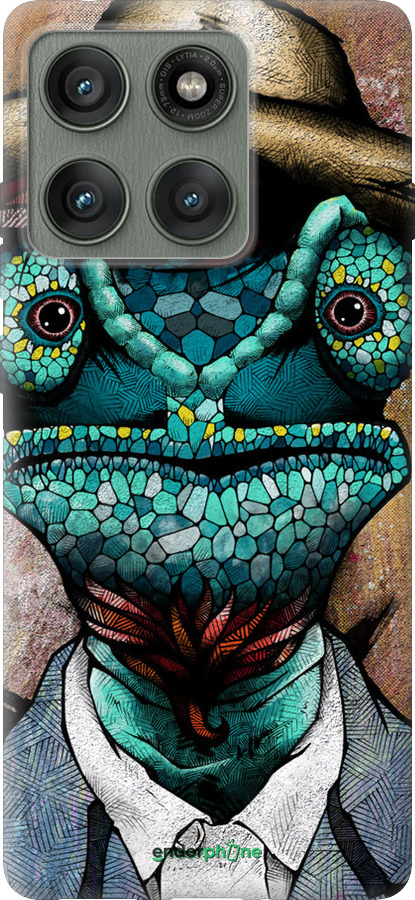 Силиконовый чехол Хамелеон в розыске для Motorola Edge 60 Pro 5G - 4030u-4020 изображение 