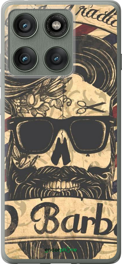 Силиконовый чехол Barber Shop для Motorola Edge 60 Pro 5G - 4097u-4020 изображение 
