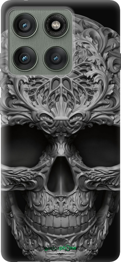 Силіконовий чехол skull-ornament для Motorola Edge 60 Pro 5G - 4101u-4020 изображение 