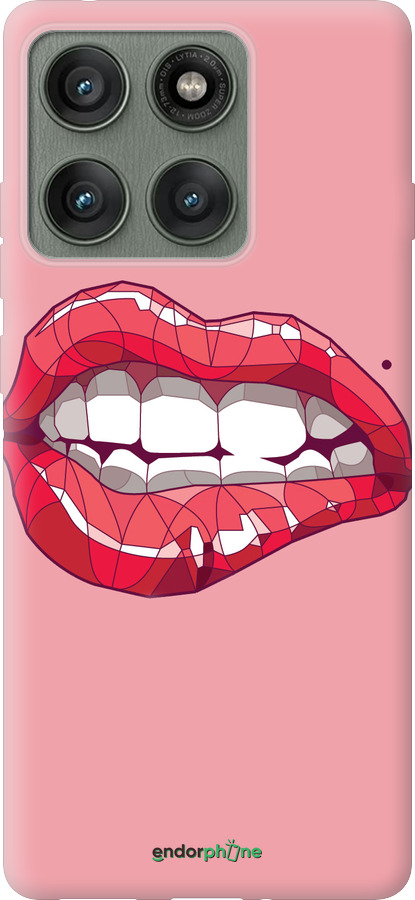 Силіконовий чехол Sexy lips для Motorola Edge 60 Pro 5G - 4174u-4020 изображение 