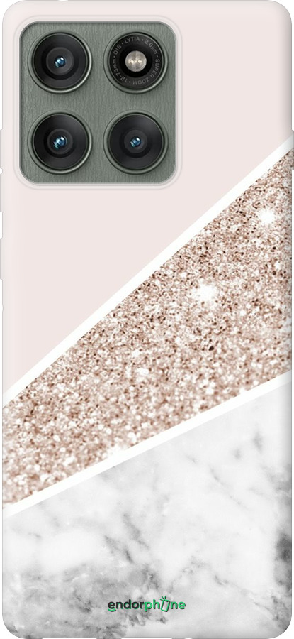 Силіконовий чехол Пастельний мармур для Motorola Edge 60 Pro 5G - 4342u-4020 изображение 