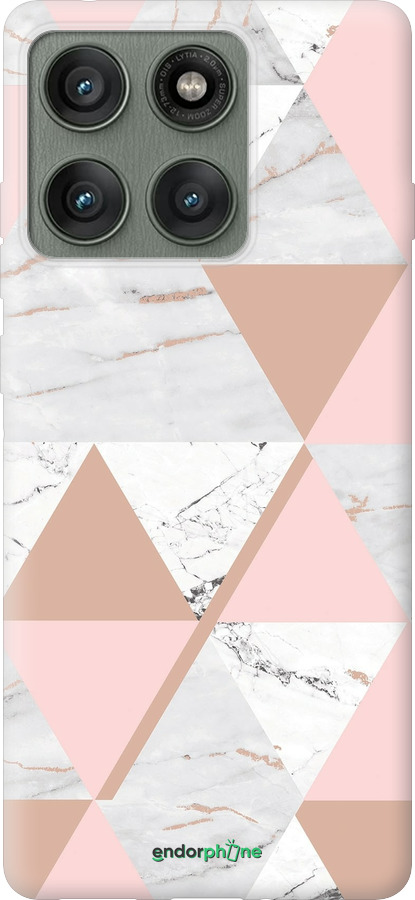 Силиконовый чехол Мраморная симметрия для Motorola Edge 60 Pro 5G - 4344u-4020 изображение 