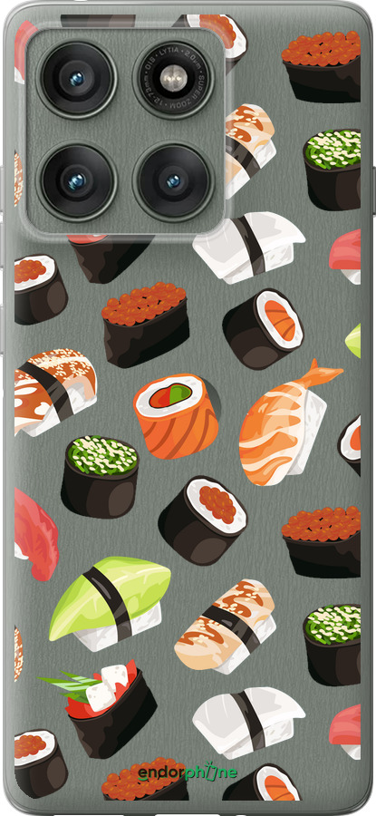 Силиконовый чехол Суши для Motorola Edge 60 Pro 5G - 4404u-4020 изображение 