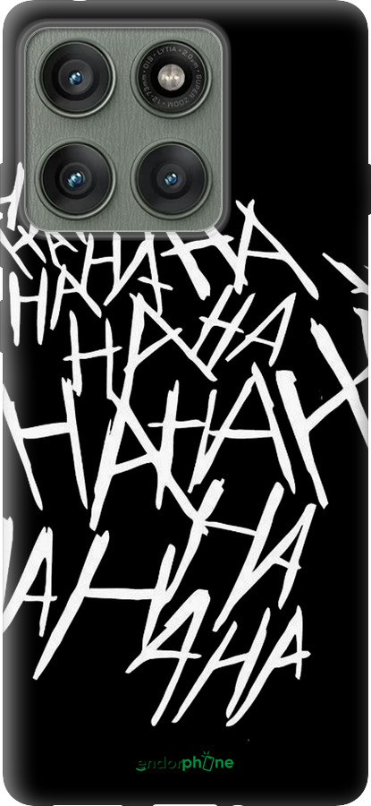 Силиконовый чехол joker hahaha для Motorola Edge 60 Pro 5G - 4509u-4020 изображение 