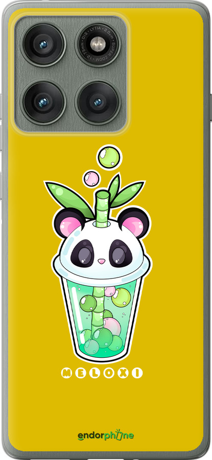 Силиконовый чехол Панда 1 для Motorola Edge 60 Pro 5G - 4558u-4020 изображение 