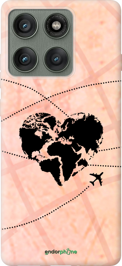 Силиконовый чехол Путешествуй для Motorola Edge 60 Pro 5G - 4607u-4020 изображение 