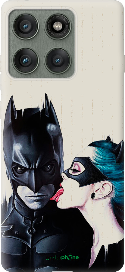 Силиконовый чехол Бэтмен для Motorola Edge 60 Pro 5G - 4678u-4020 изображение 