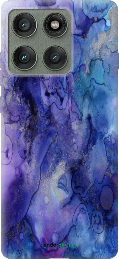 Силиконовый чехол Мрамор 7 для Motorola Edge 60 Pro 5G - 4802u-4020 изображение 