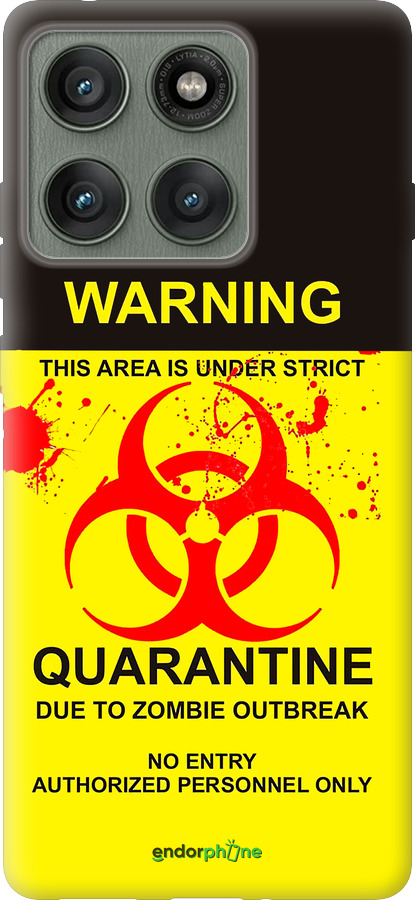 Силиконовый чехол Biohazard  9 для Motorola Edge 60 Pro 5G - 4825u-4020 изображение 