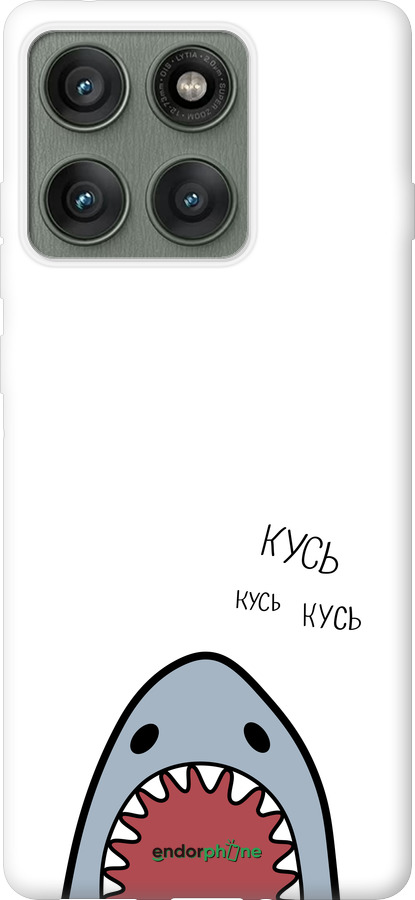 Силіконовий чехол Акула для Motorola Edge 60 Pro 5G - 4870u-4020 изображение 