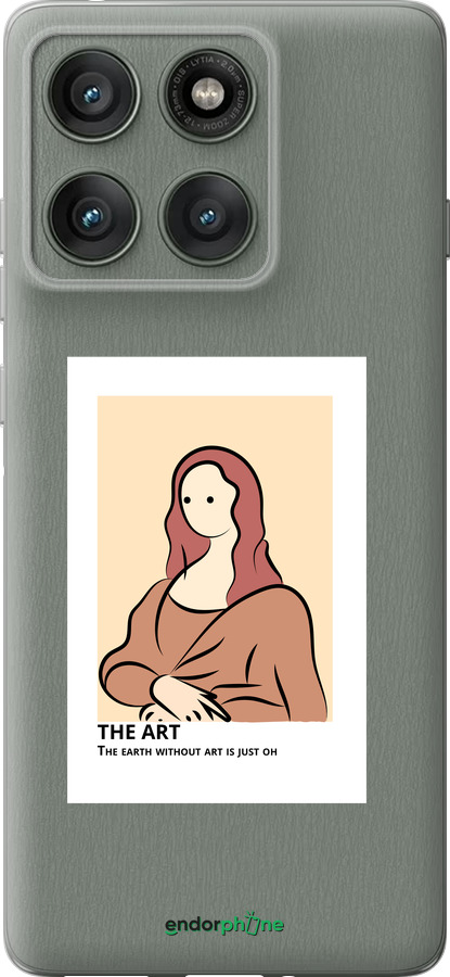 Силіконовий чехол The art для Motorola Edge 60 Pro 5G - 4890u-4020 изображение 