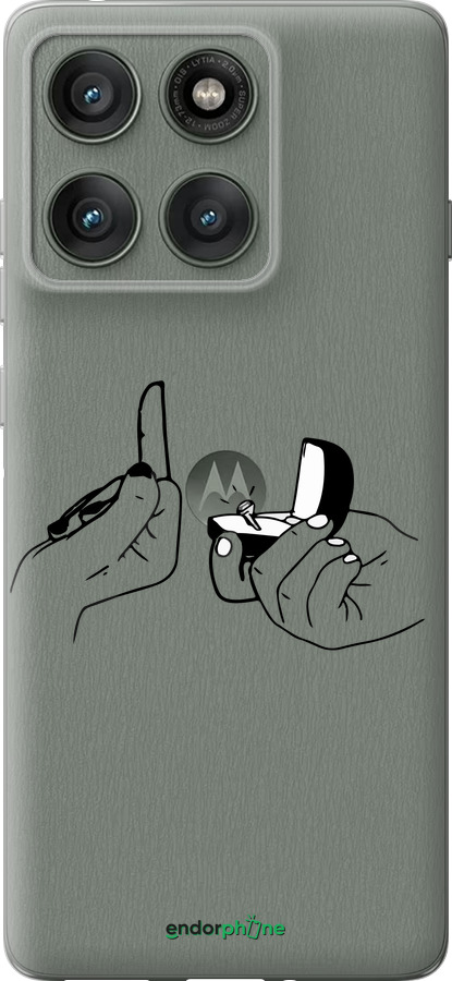 Силіконовий чехол Пропозиція для Motorola Edge 60 Pro 5G - 4898u-4020 изображение 