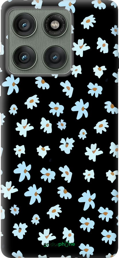 Силіконовий чехол Квітковий для Motorola Edge 60 Pro 5G - 4900u-4020 изображение 