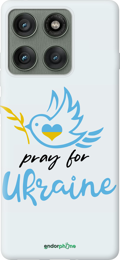 Силиконовый чехол Украина v2 для Motorola Edge 60 Pro 5G - 5230u-4020 изображение 