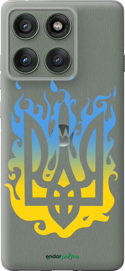 Силіконовий чехол Герб v1 для Motorola Edge 60 Pro 5G - 5258u-4020 изображение 