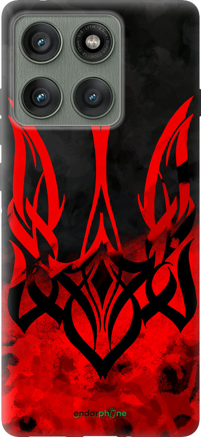 Силіконовий чехол Герб України  для Motorola Edge 60 Pro 5G - 5312u-4020 изображение 