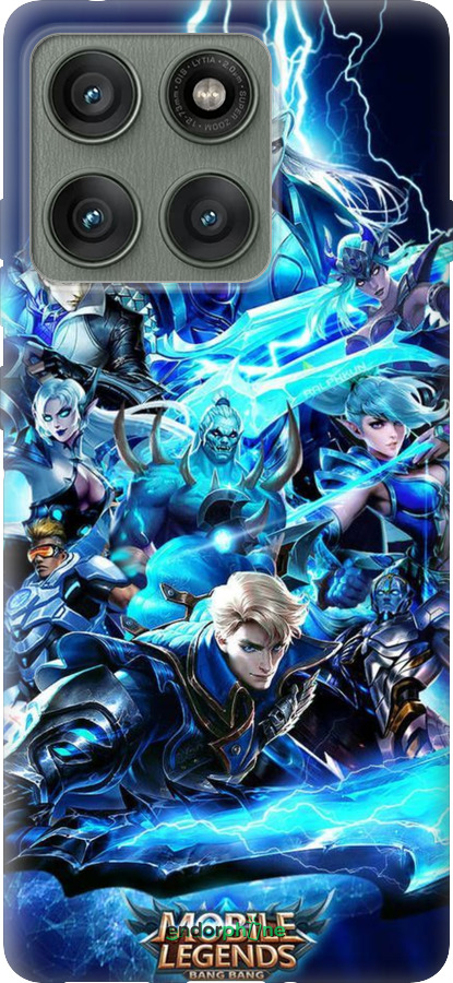 Силиконовый чехол № 5374 для Motorola Edge 60 Pro 5G - 5374u-4020 изображение 