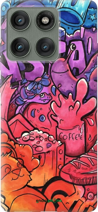 Силиконовый чехол № 5391 для Motorola Edge 60 Pro 5G - 5391u-4020 изображение 