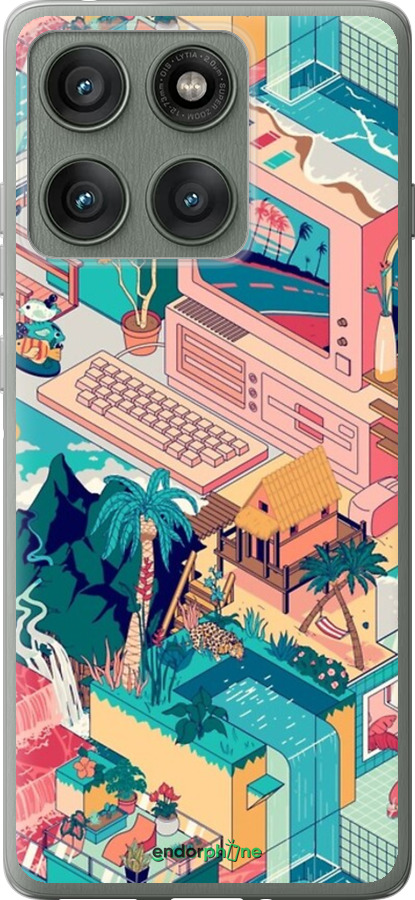 Силиконовый чехол № 5393 для Motorola Edge 60 Pro 5G - 5393u-4020 изображение 