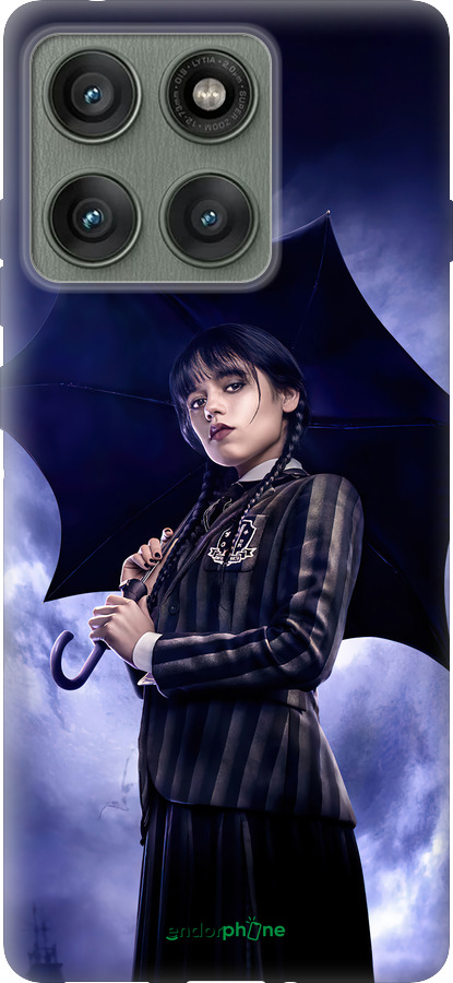 Силиконовый чехол Wednesday v2 для Motorola Edge 60 Pro 5G - 5516u-4020 изображение 