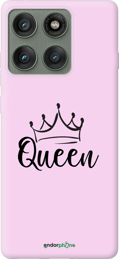 Силіконовий чехол Queen & King для неї для Motorola Edge 60 Pro 5G - 5520u-4020 изображение 